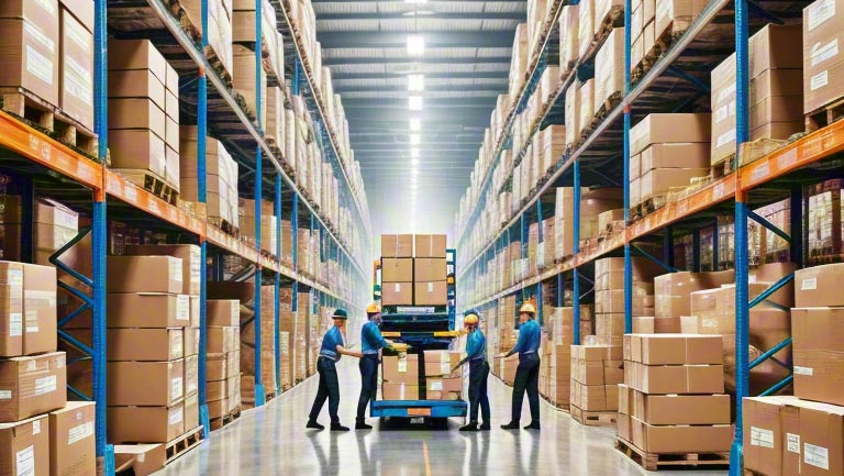 路邦递货物仓储与分拣服务为电商企业注入仓储新动力